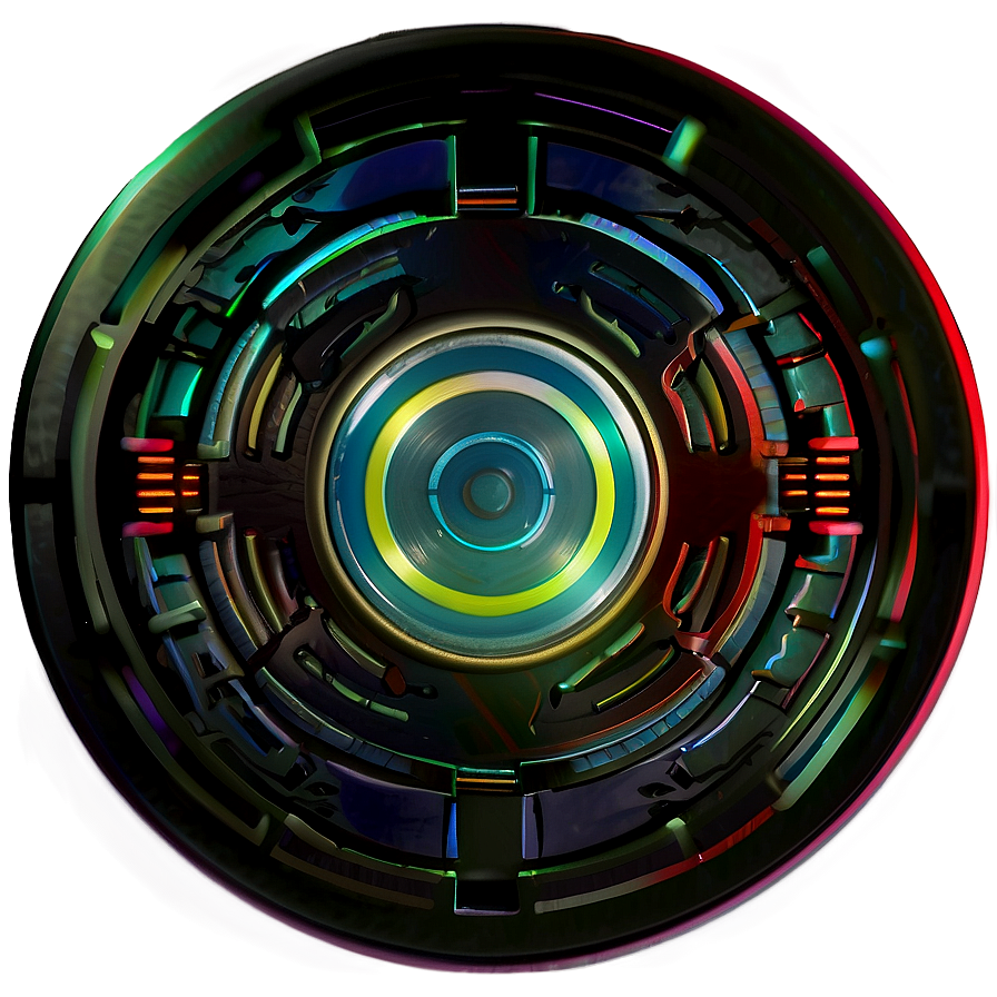 Futuristic Disc Png 06132024