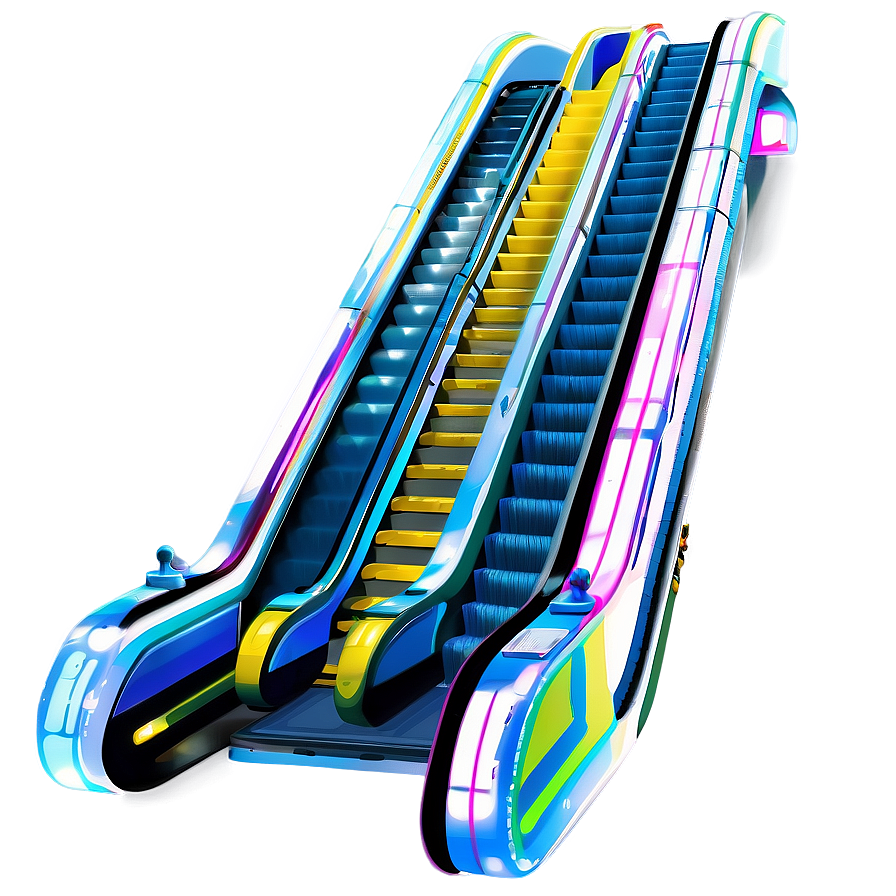 Futuristic Escalator Concept Png Jkf22