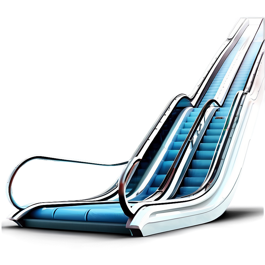 Futuristic Escalator Concept Png Trs