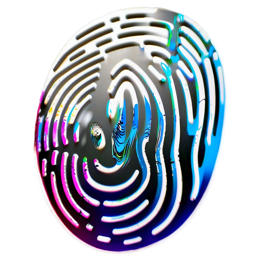 Futuristic Fingerprint Scan Png 05242024