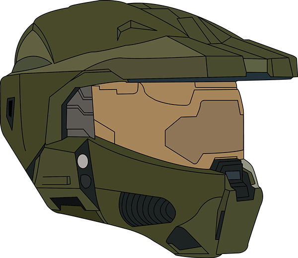 Futuristic Helmet Design