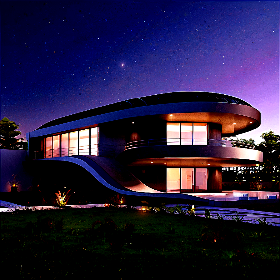 Futuristic Houses Png Qek78