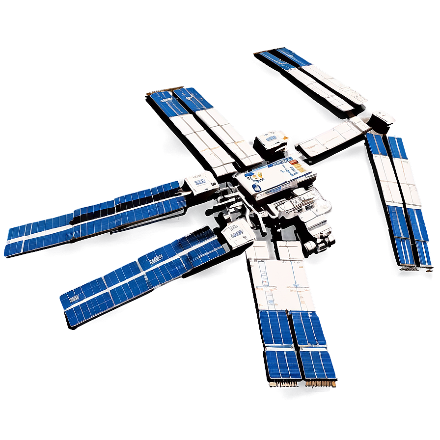 Futuristic Iss Concept Art Png Vkp27