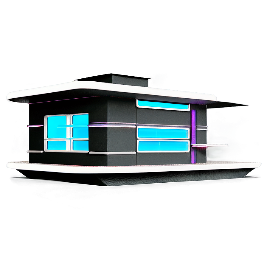 Futuristic Mansion Concept Png Mdd