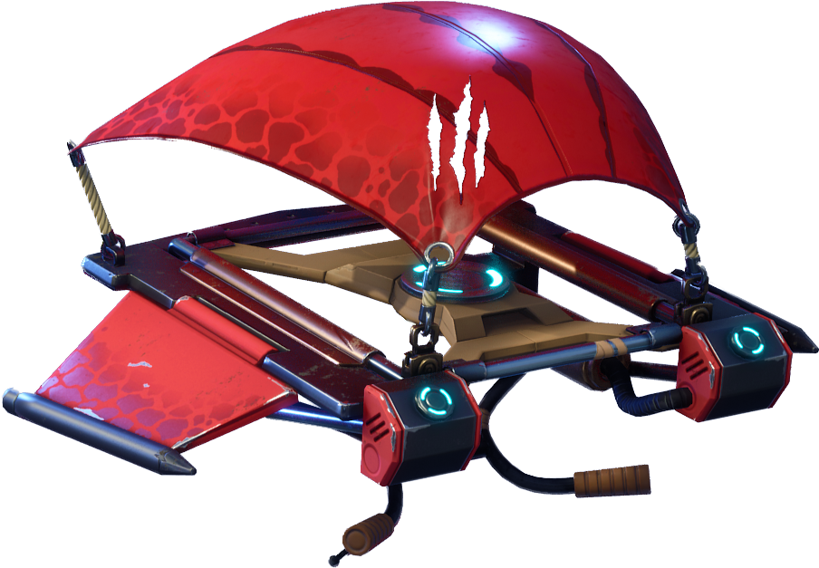 Futuristic Red Glider