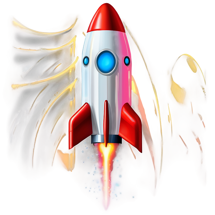 Futuristic Rocket Png 04292024