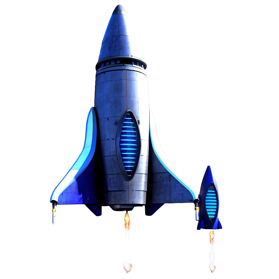 Futuristic Rocketship Png Oid