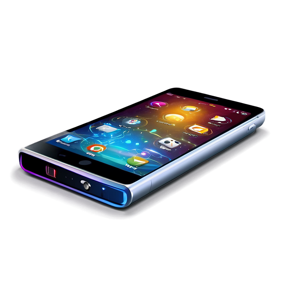 Futuristic Smartphone Concept Png Rba