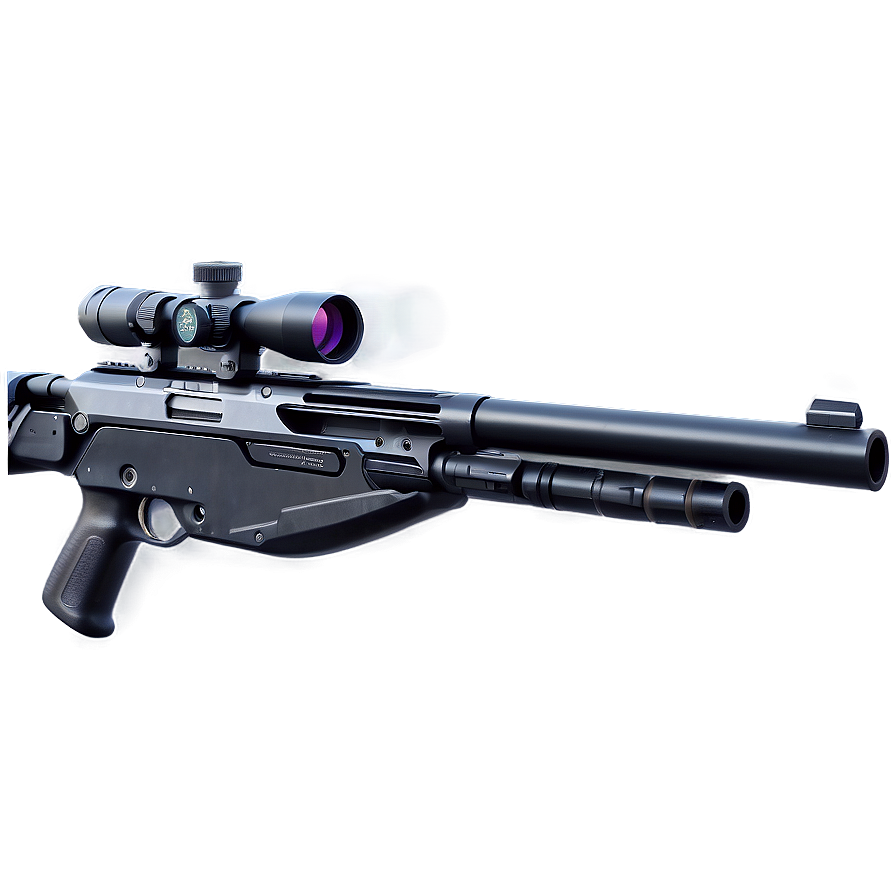 Futuristic Sniper Rifle Png 5