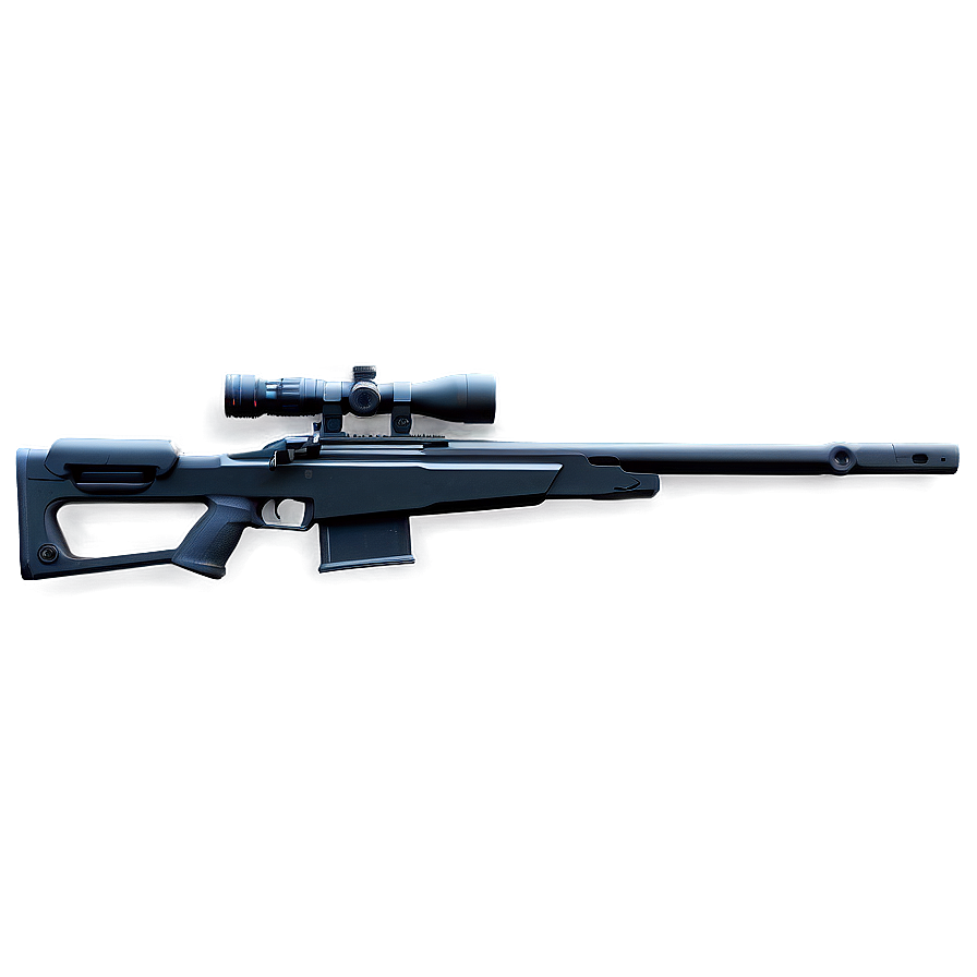 Futuristic Sniper Rifle Png Knj17