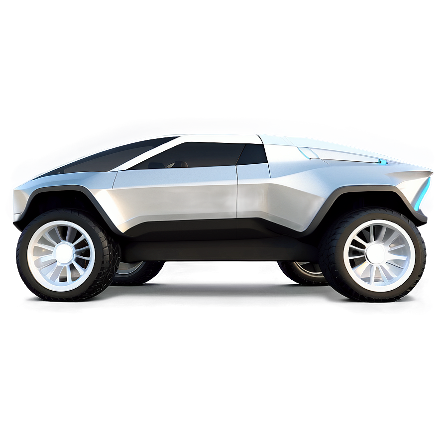 Futuristic Tesla Cybertruck Sketch Png 06122024