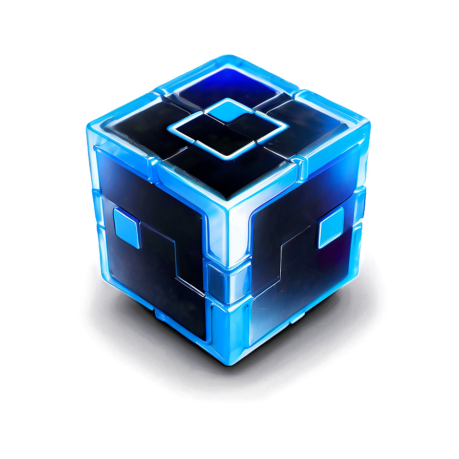 Futuristic Tesseract Cube Png 06292024