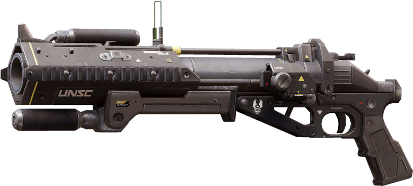 Futuristic U N S C Rifle Render