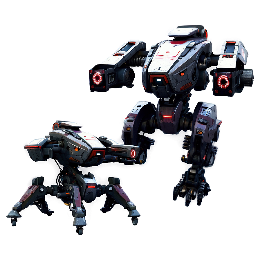 Futuristic War Robots Png 17