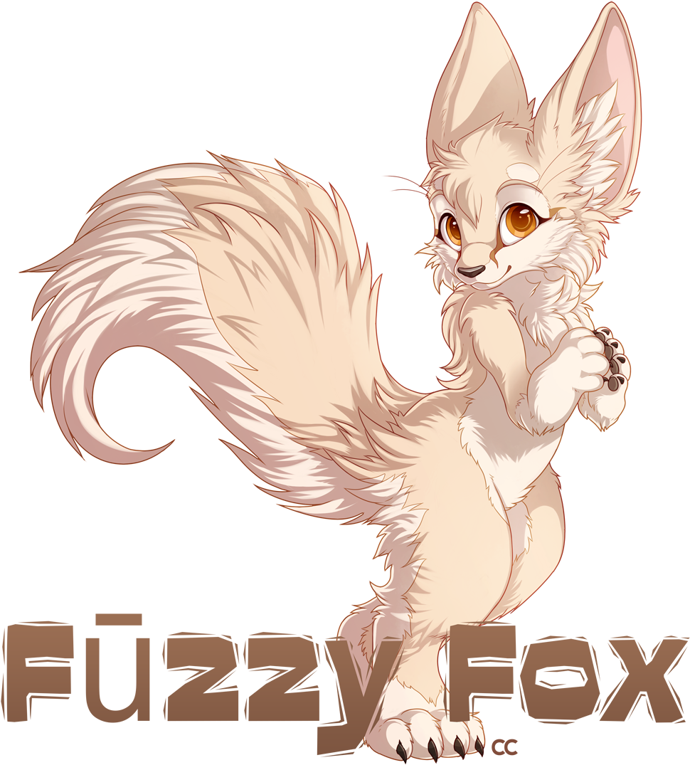 Fuzzy_ Fox_ Character_ Artwork