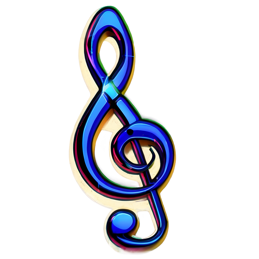 G Clef Illustration Png Pxh