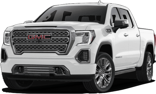 G M C Sierra Denali White Truck