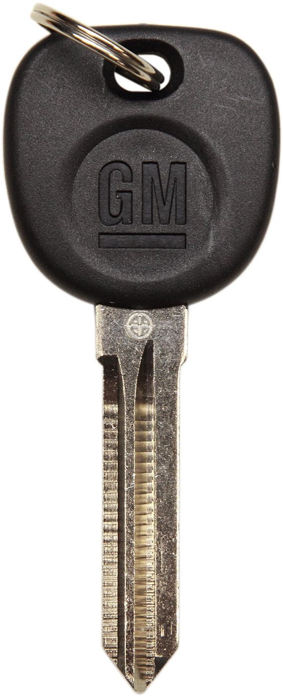 G M Car Key Isolated