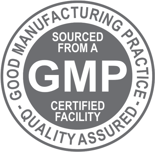 G M P Certified Facility Seal