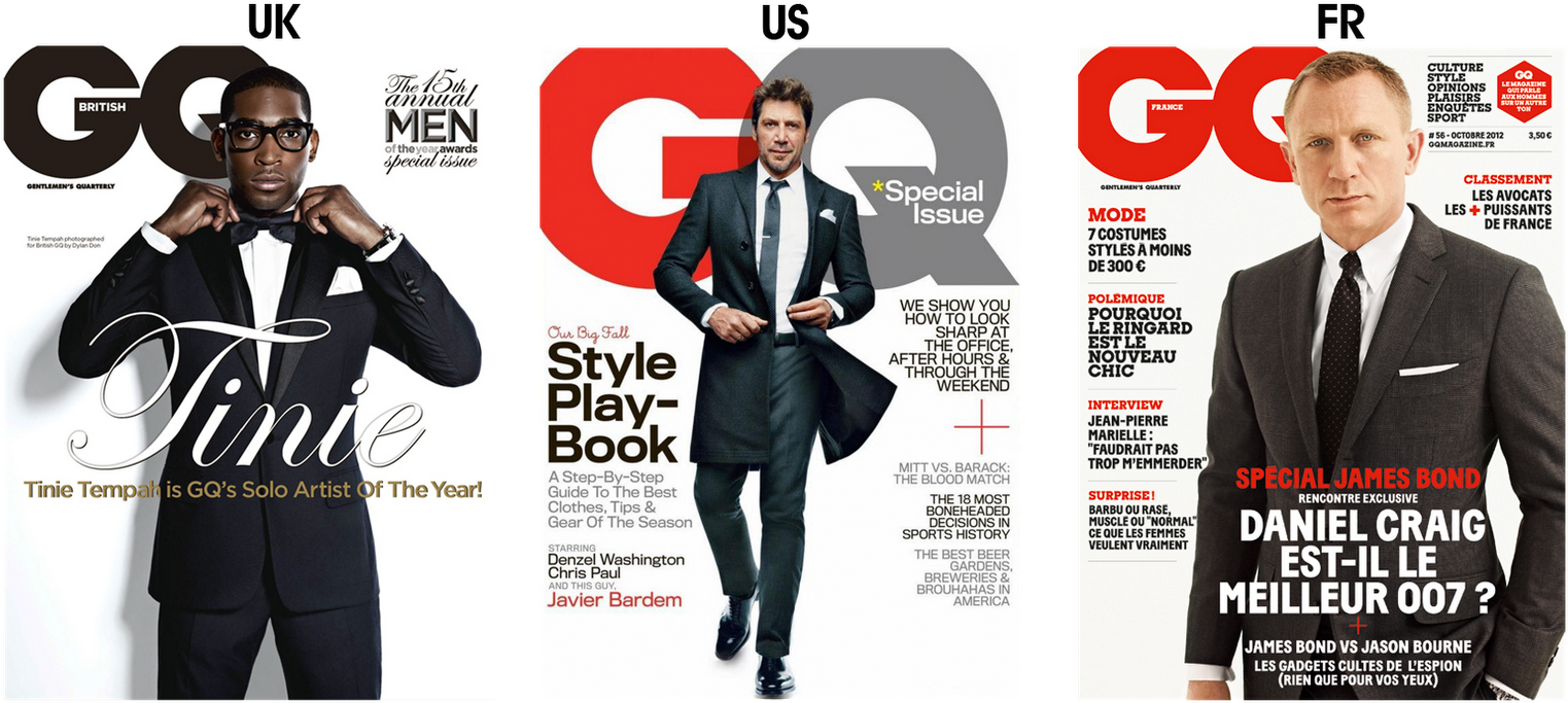 G Q Magazine Covers Tinie Tempah Chris Hemsworth Daniel Craig