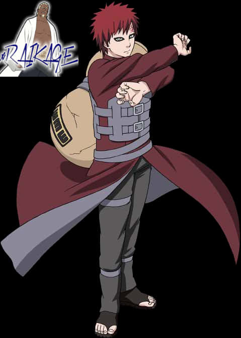 Gaara Naruto Anime Character