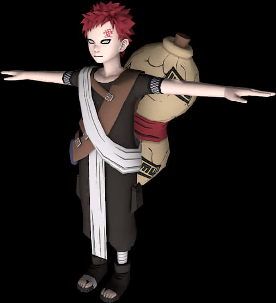 Gaara Naruto Anime Character