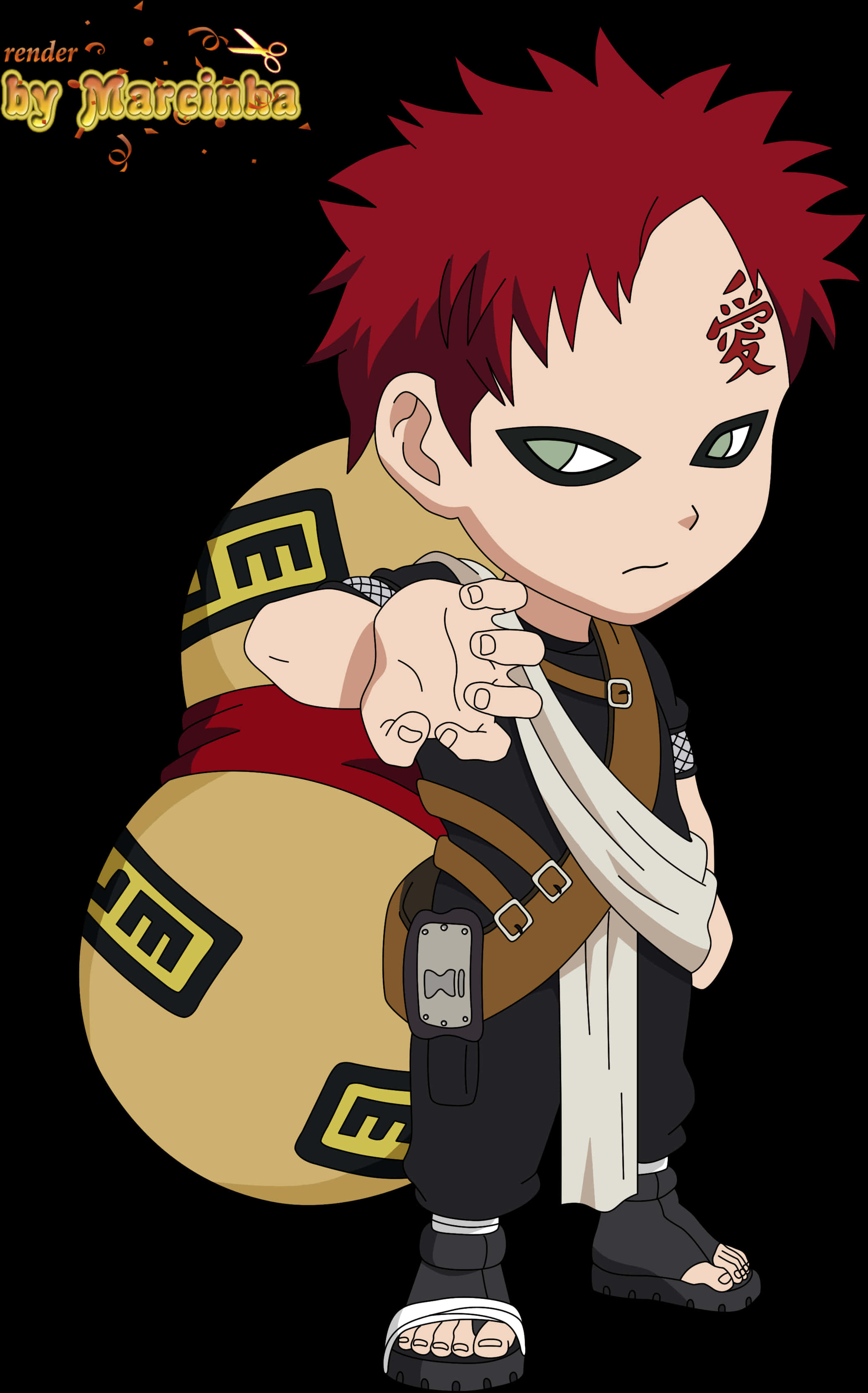 Gaara Naruto Anime Character