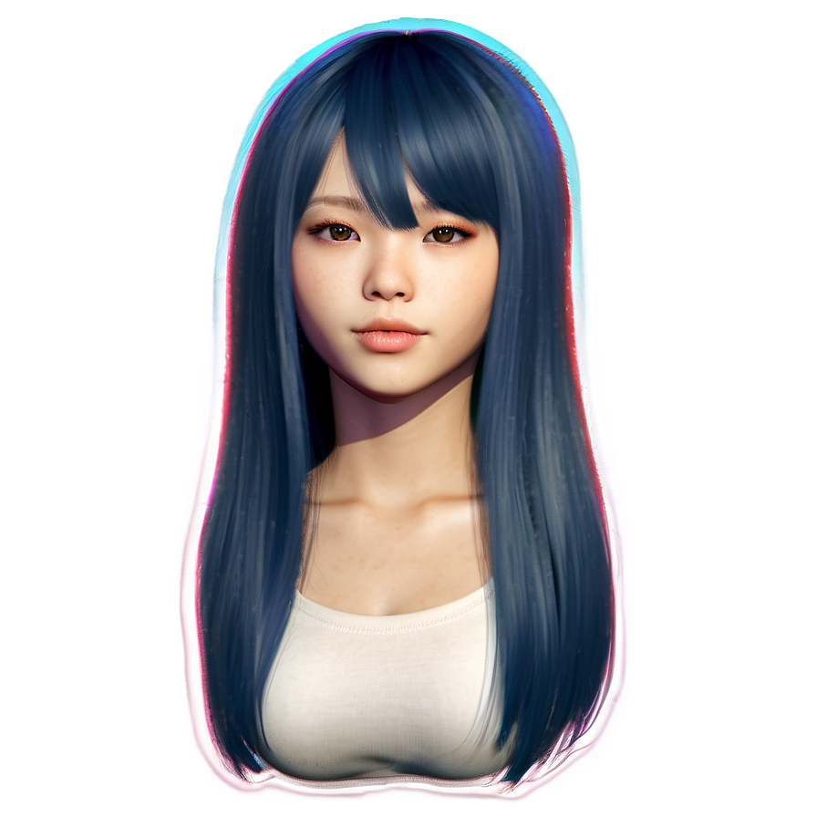 Gacha Hair Layered Png 06212024