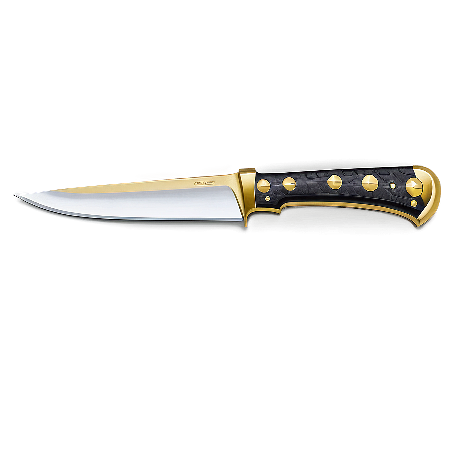 Gacha Knife In Gold Color Png Dct