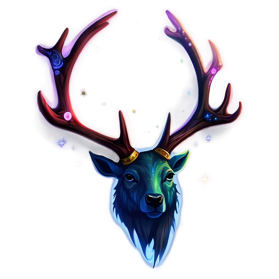 Galactic Antler Illustration Png 06212024