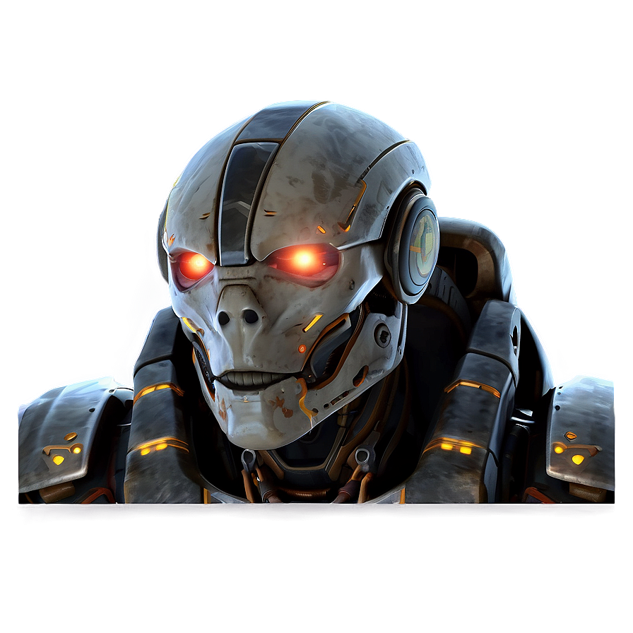 Galactic Warrior Cyborg Png 06242024