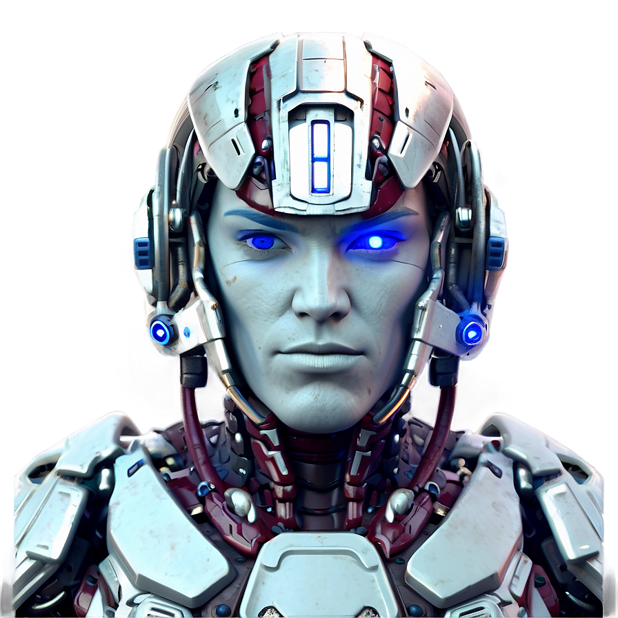 Galactic Warrior Cyborg Png Ptr