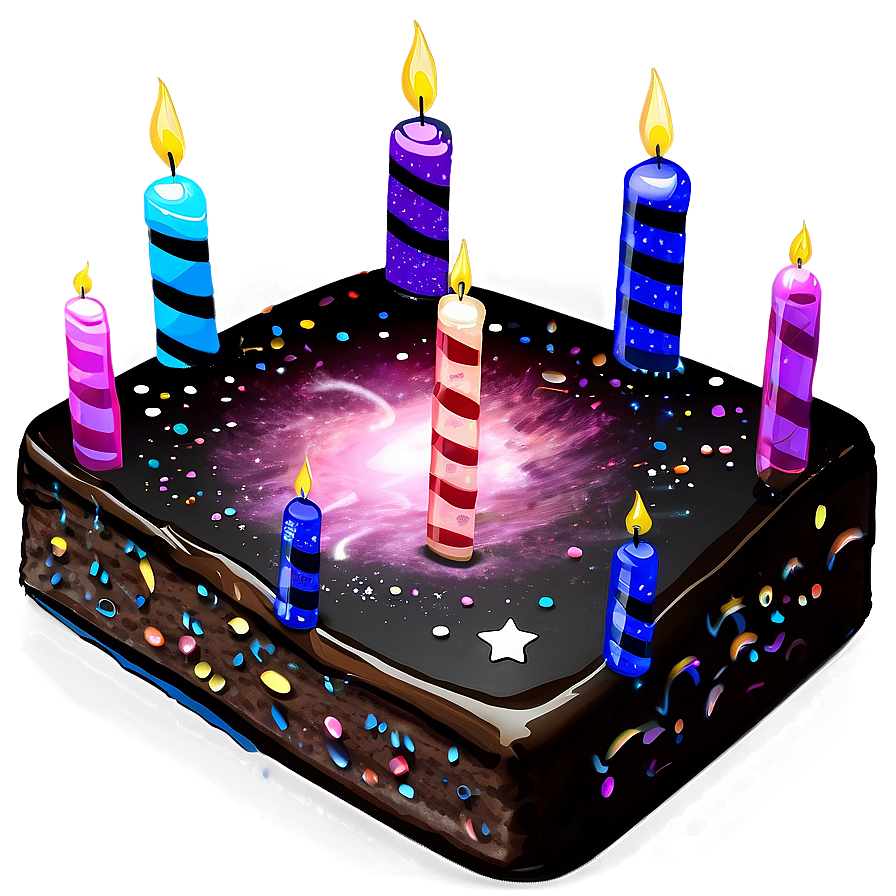 Galaxy Cake Png 9