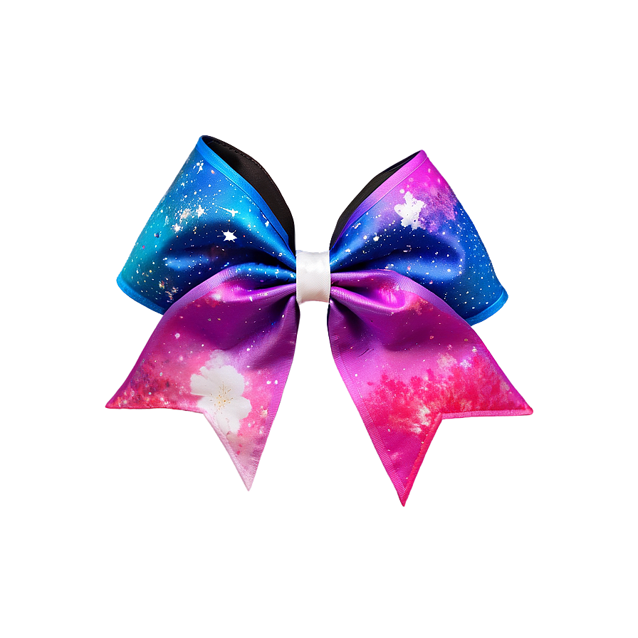 Galaxy Cheer Bow Png 06212024