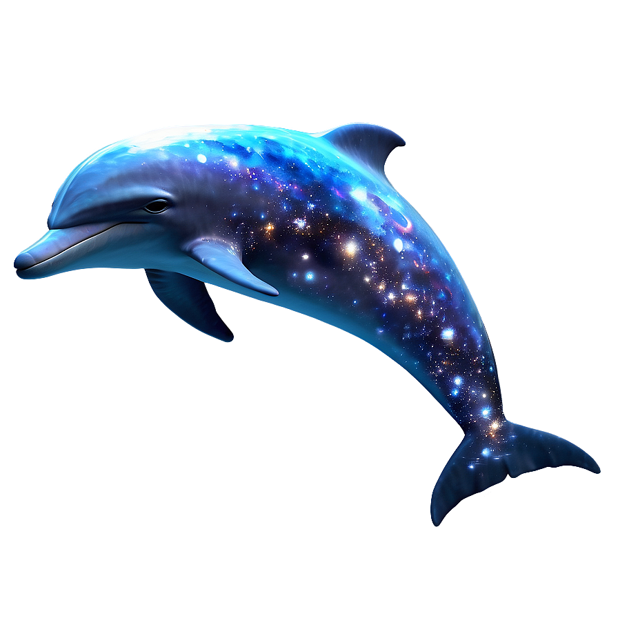 Galaxy Dolphin Png 05062024