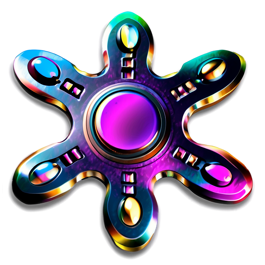 Galaxy Fidget Spinner Png 6