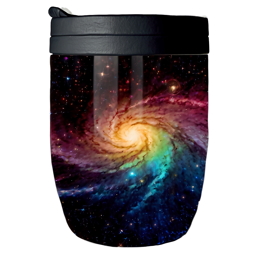 Galaxy Print Tumbler Png Ppr