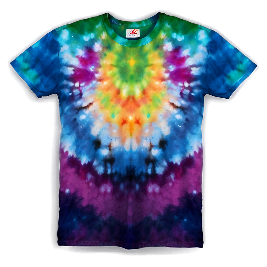 Galaxy Tie Dye T-shirt Png 06282024