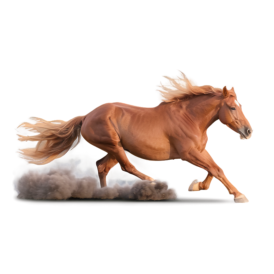 Galloping Horse Dust Cloud Png 35