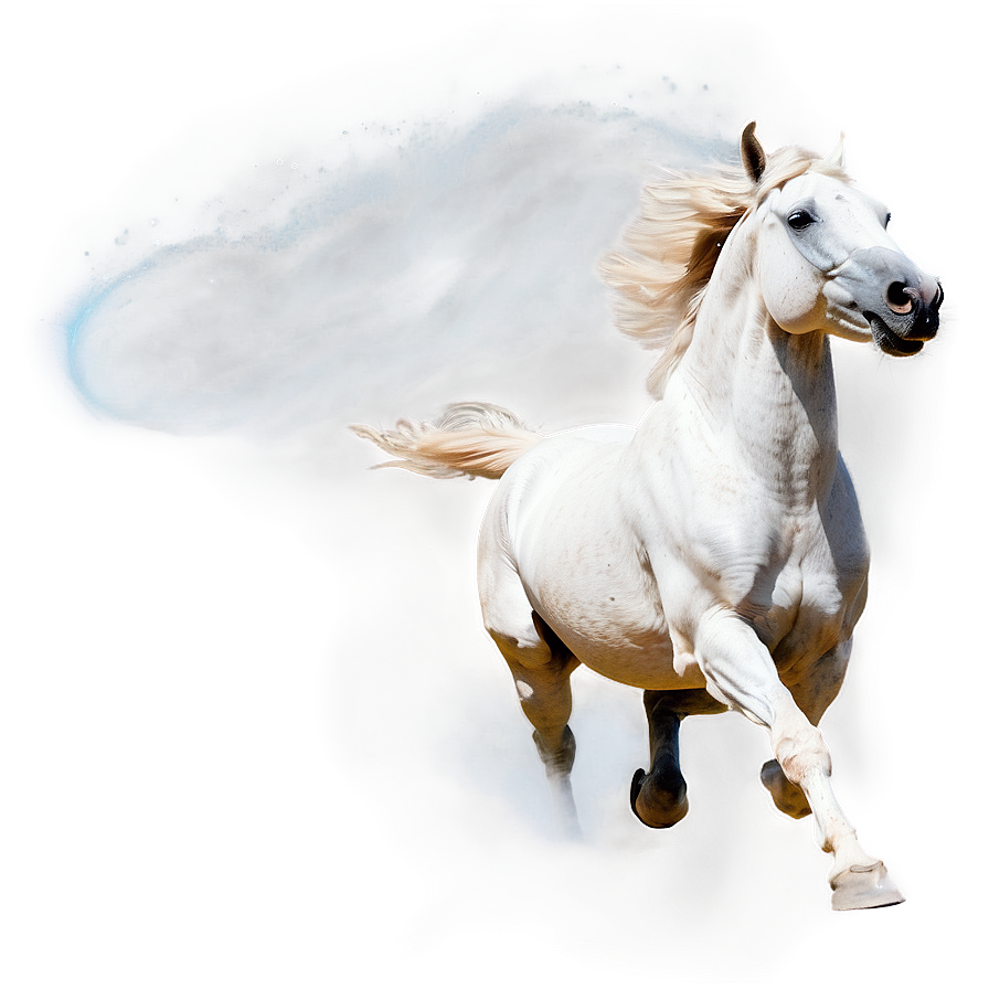 Galloping Horse Dust Cloud Png 63