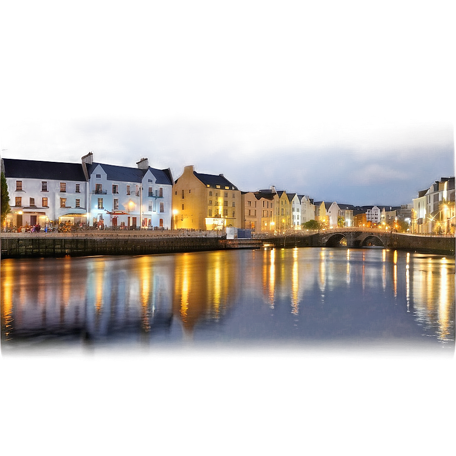 Galway City Dusk Png 49