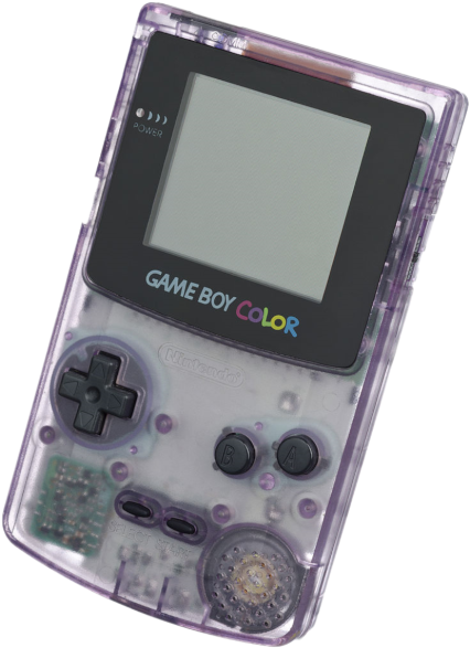 Game Boy Color Transparent Purple