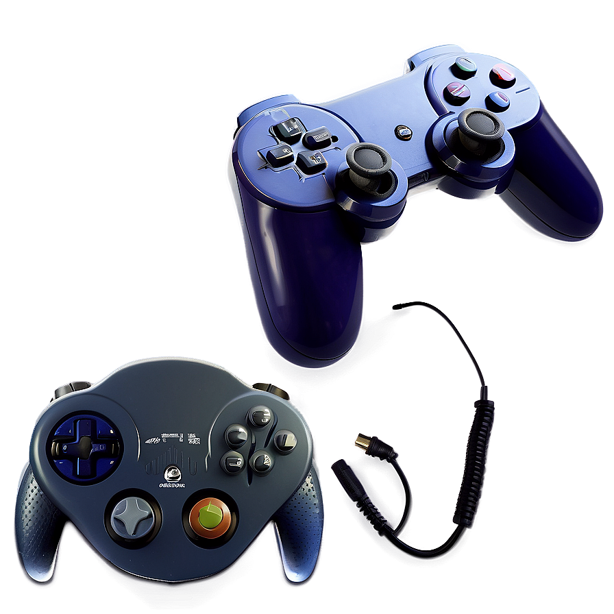 Game Console Set Png Wbw