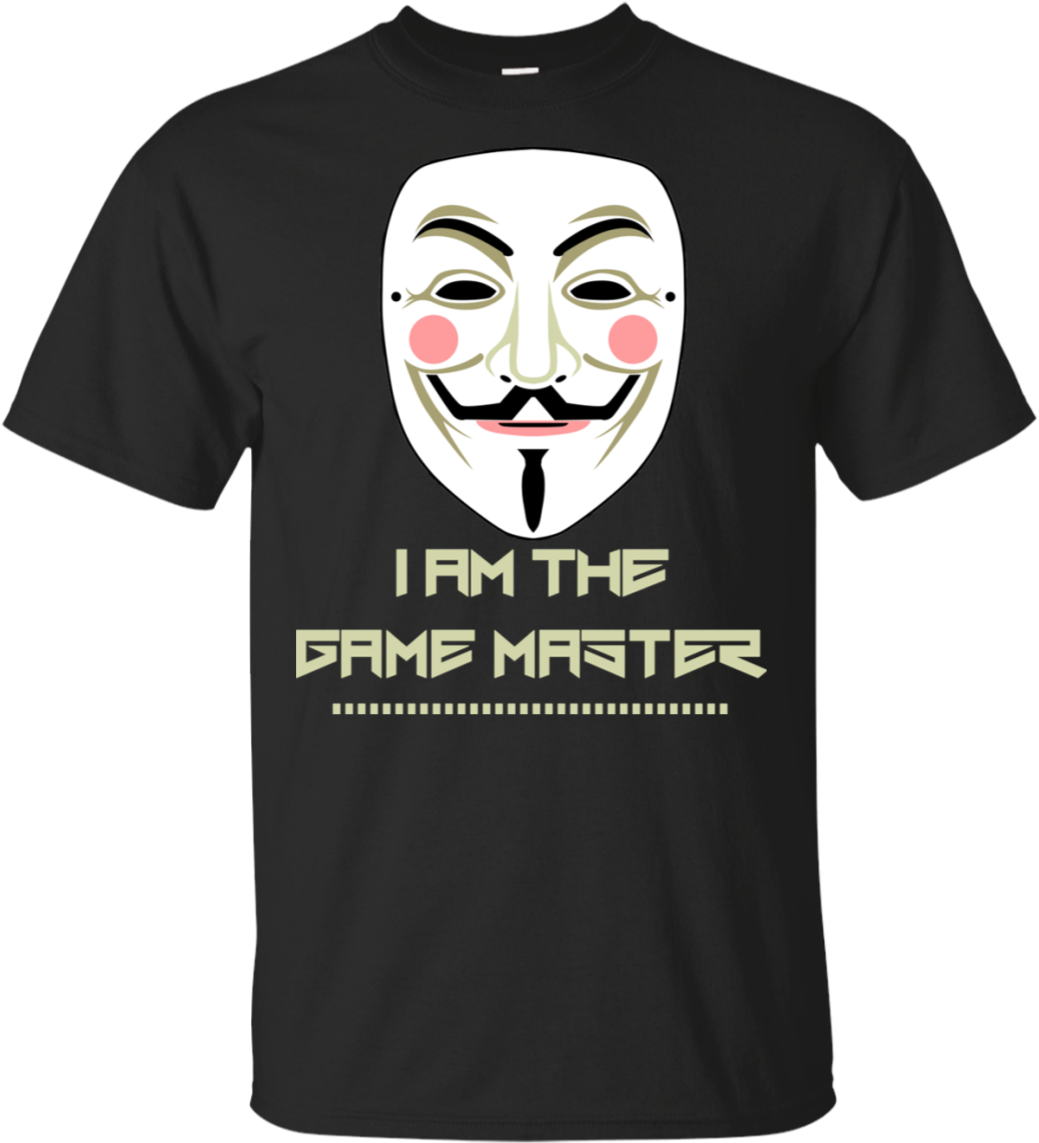 Game Master Mask Tshirt Design