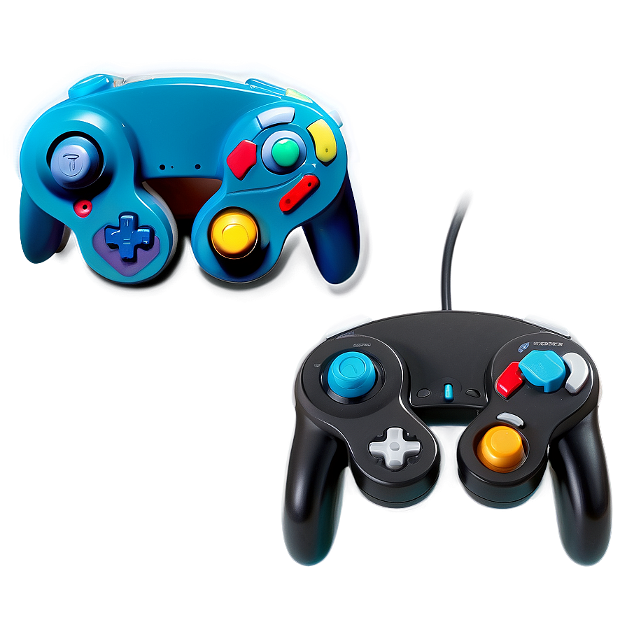 Gamecube Controller Classic Design Png Arf33