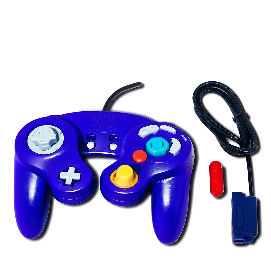 Gamecube Controller Official Accessories Png Bhd76