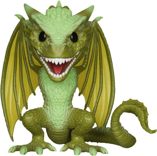 Gameof Thrones Green Dragon Figure