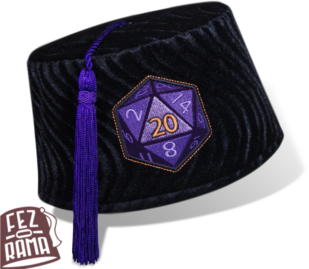 Gaming Dice Fez Hat