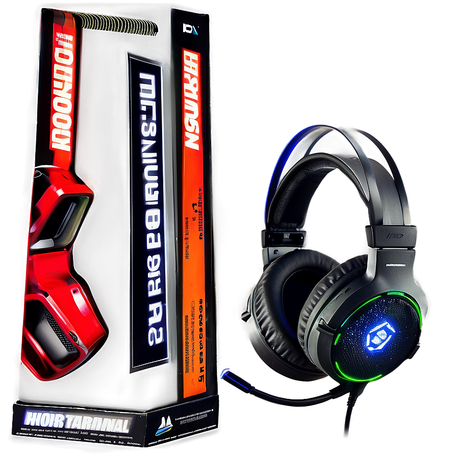 Gaming Headset With 7.1 Surround Sound Png 5