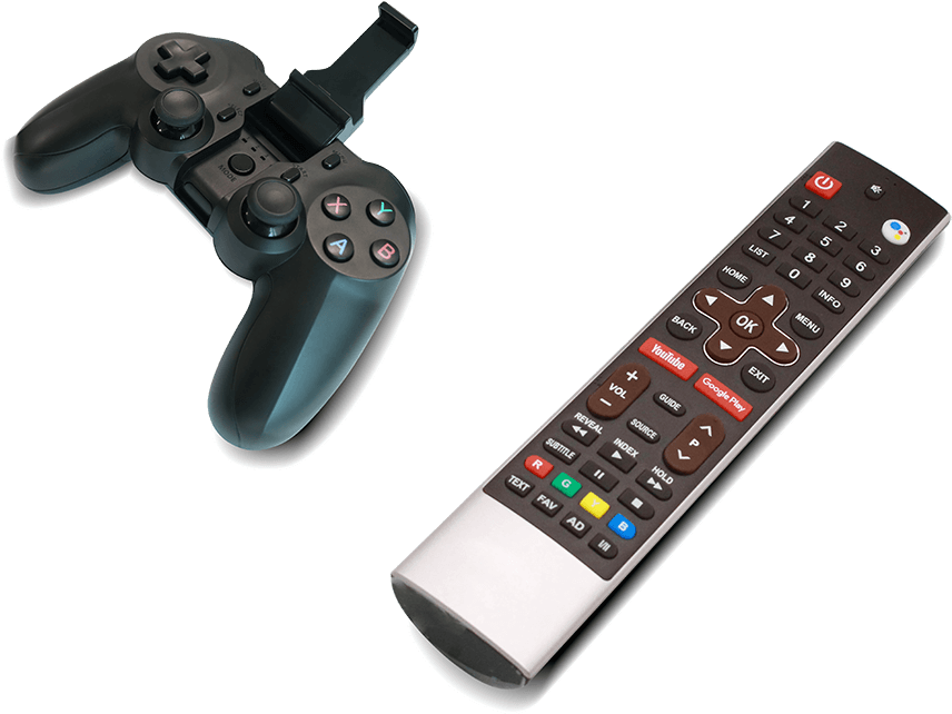 Gaming Joystickand T V Remote